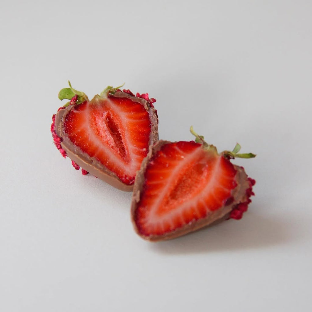 Box Fraises Enrobées